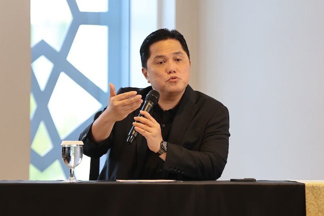 Erick Thohir kaget dengan sanksi PSSI terhadap Yuran Frenandes