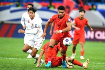 Timnas Indonesia kalahkan Cina